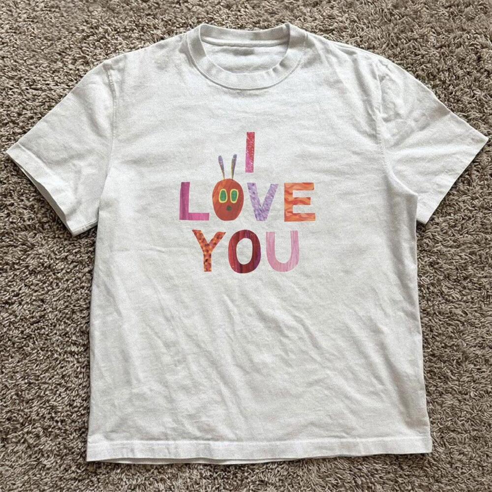 White The Very Hungry Caterpillar Cotton T-Shirt 1